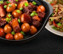 Mijoté de bœuf aux tomates cerises